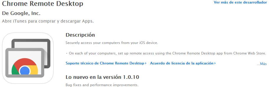 Escritorio Remoto Chrome iOS.JPG