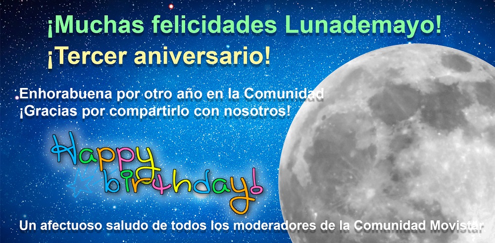 Cumpleaños Lunademayo