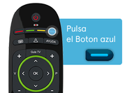 Mando guia TV Movistar+ Movisfera