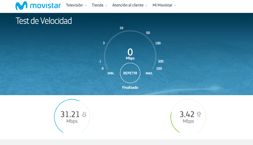 Velocidad router wifi 8am