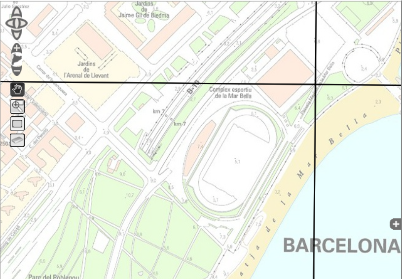 En plano topografico no me dice nada de zona