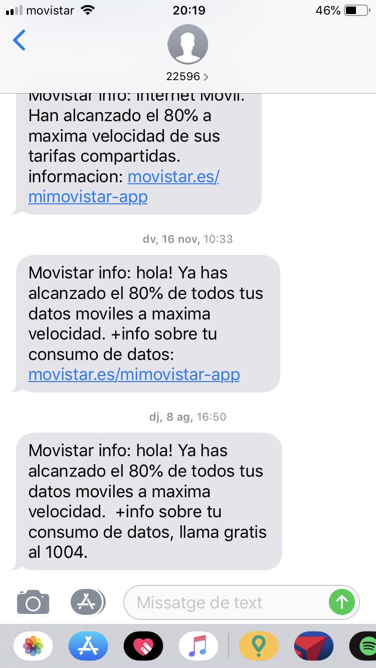 Solucionado: Datos en la app de movistar/1004 distintos a los contratados -  Comunidad Movistar