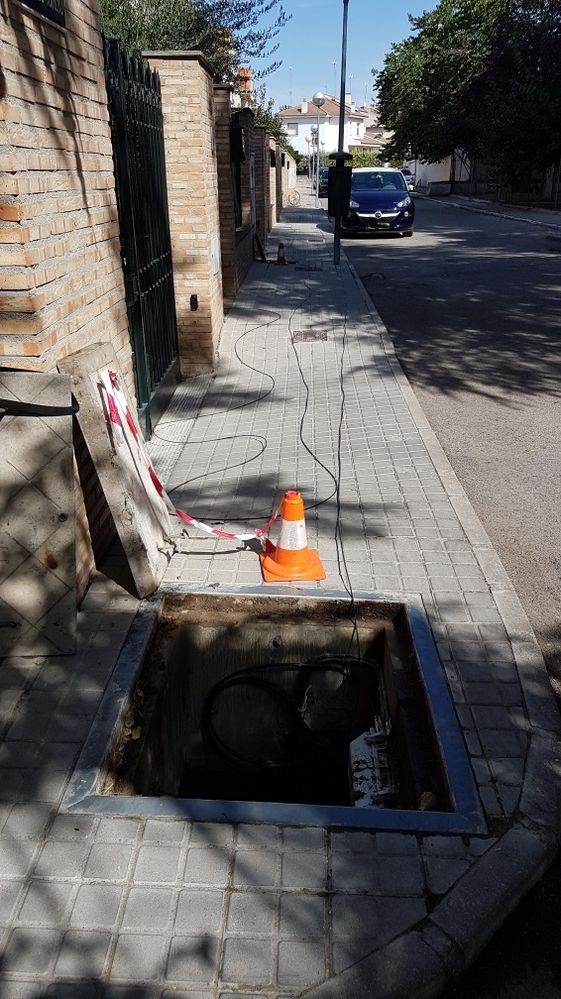 Nueva instalcaión enfrete menos de 10 mts