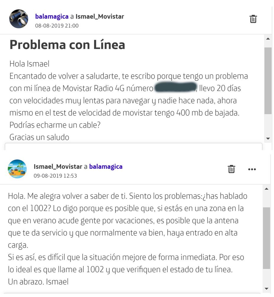 Problemas con Movistar Radio desde Hace años