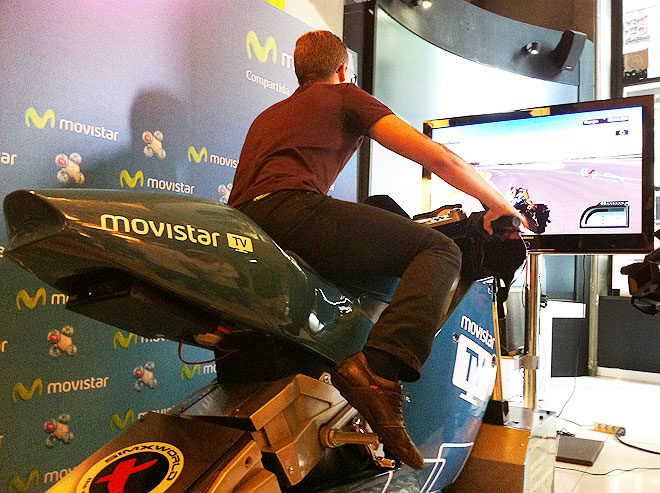 El simulador del campeonato MotoGP14