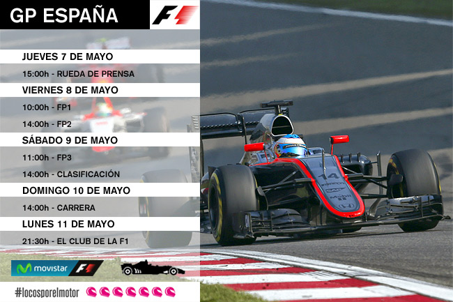Movistar F1 ofrece una programación especial para el Gran Premio de España  - Comunidad Movistar