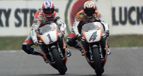 No te pierdas las carreras históricas de MotoGP en Movistar TV