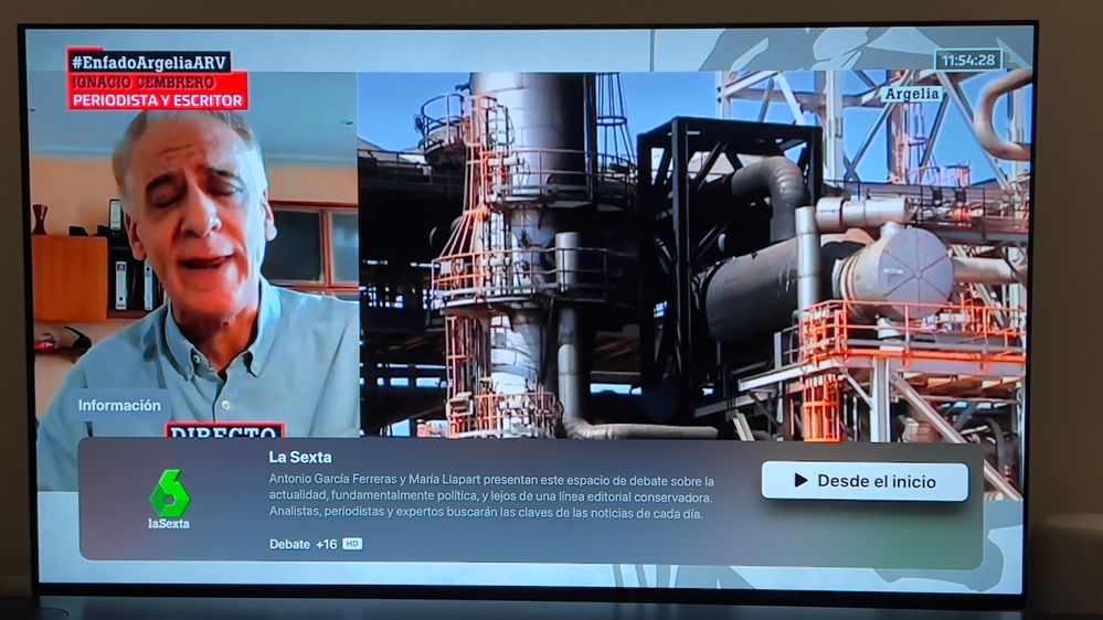 Después d e  la última actualización.