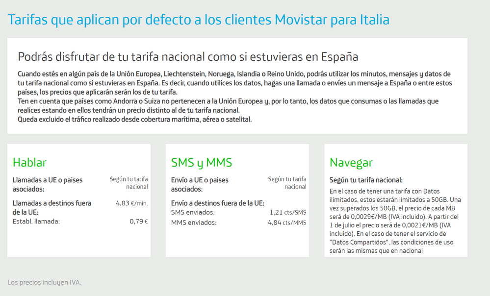 Tarifas que aplican por defecto a los clientes Movistar para Italia.png