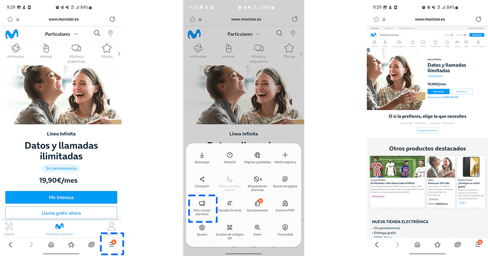 Pantallazos Samsung version PC.png