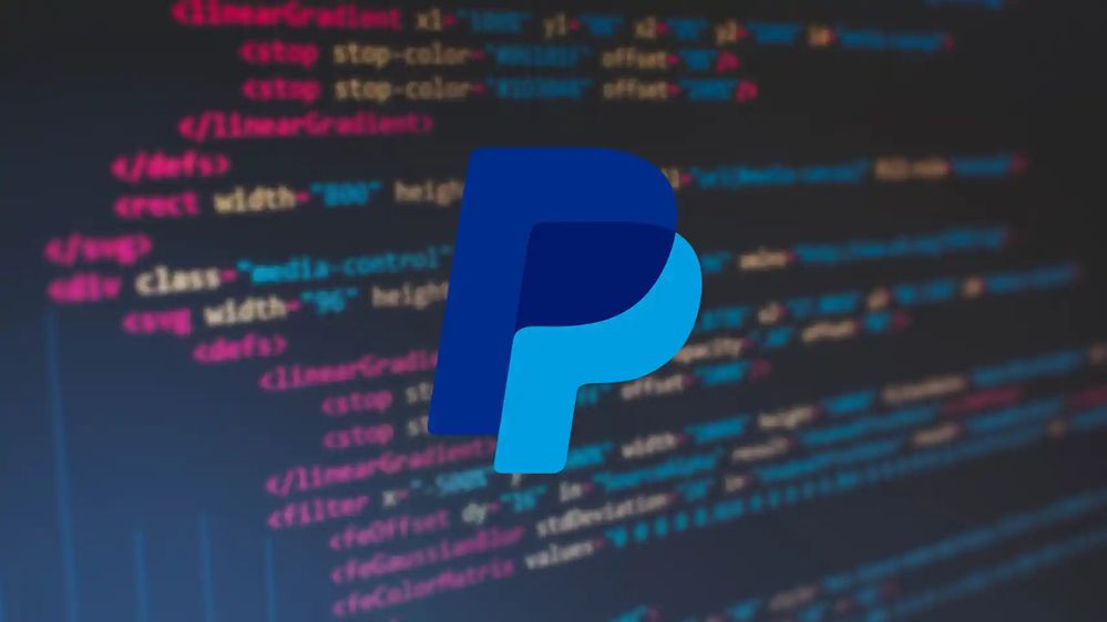 Fotomontaje con el logo de PayPal.