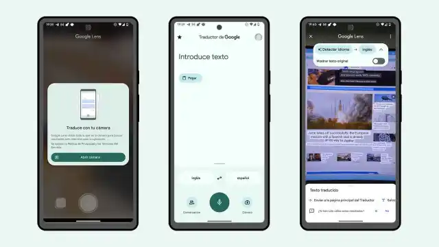 Sistema de Google Translate.
