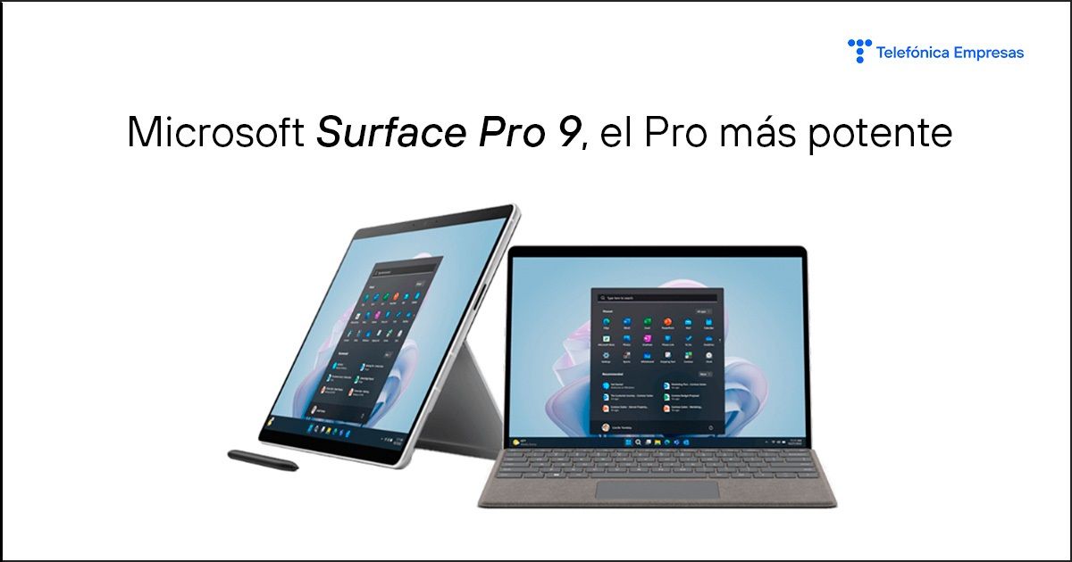 Microsoft Surface Pro 9, el dispositivo más Pro más potente - 4952900