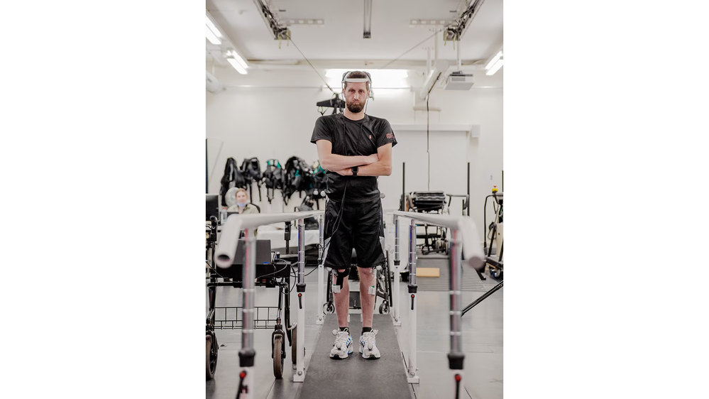 Gert-Jan Oskam, durante el ensayo.