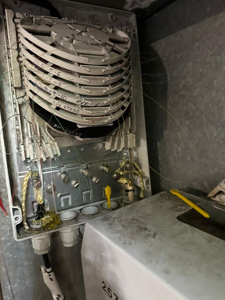 caja de conexiones de nuestro edificio