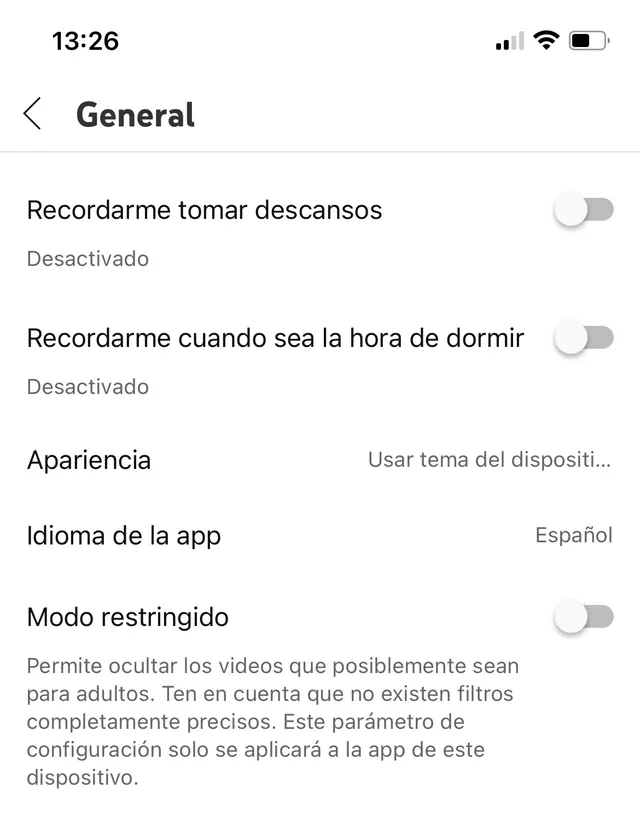 Desactivación Modo Restringido YouTube.png