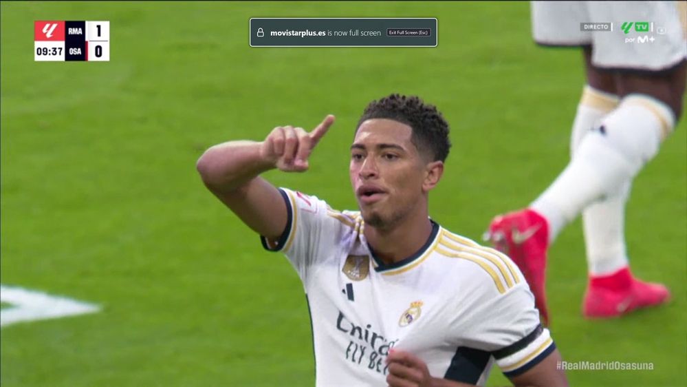 A los 5 segundos despues