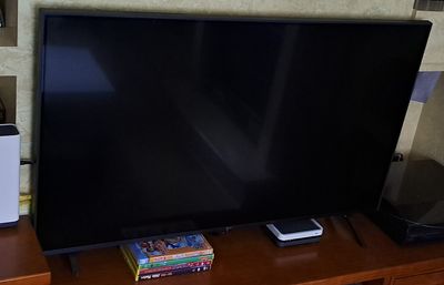 soporte provisional tv apagado