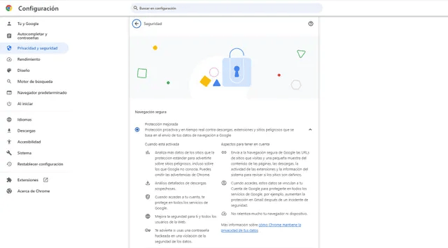 Activación Proteccion mejorada Google Chrome en Ordenador.png