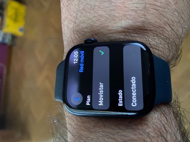 eSim correctamente activada (visto en el propio Apple Watch)