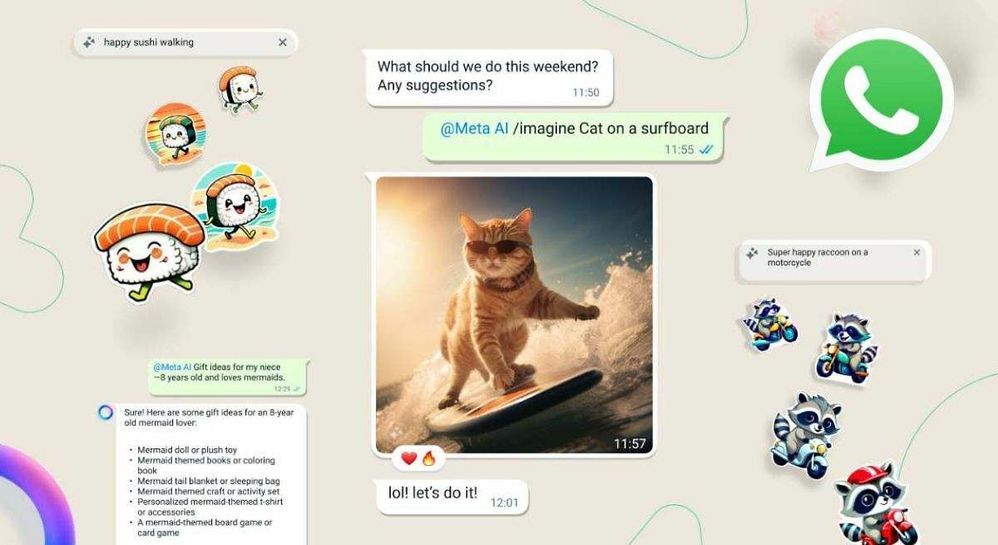 Meta  // Botón de IA de WhatsApp