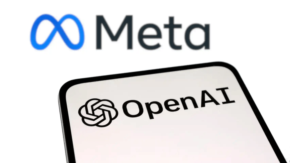 Logos de OpenAI y Meta Montaje Omicrono - REUTERS/Dado Ruvic  .  Omicrono