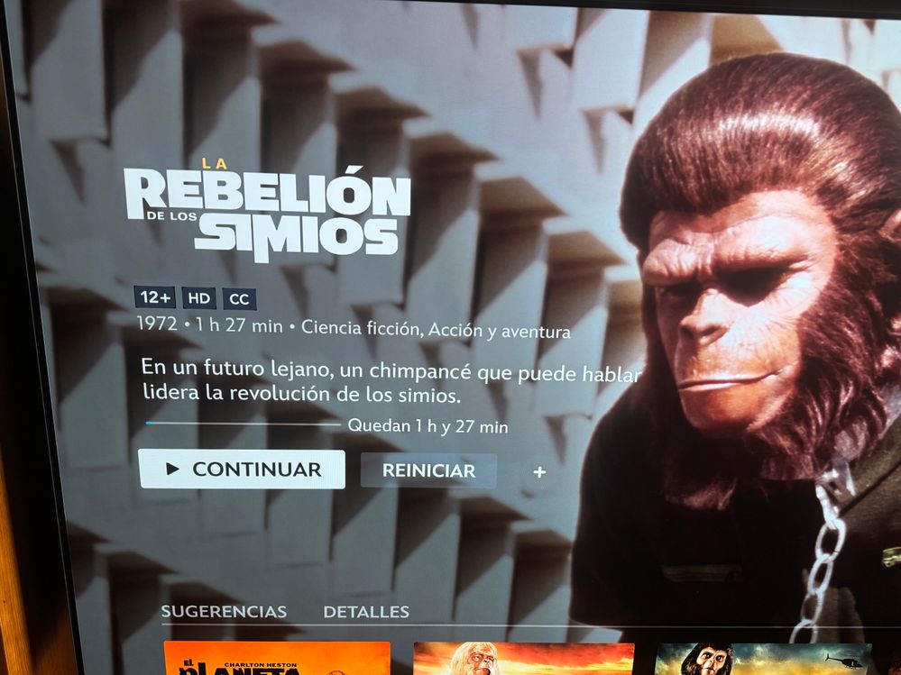 Disney+ a través del deco.