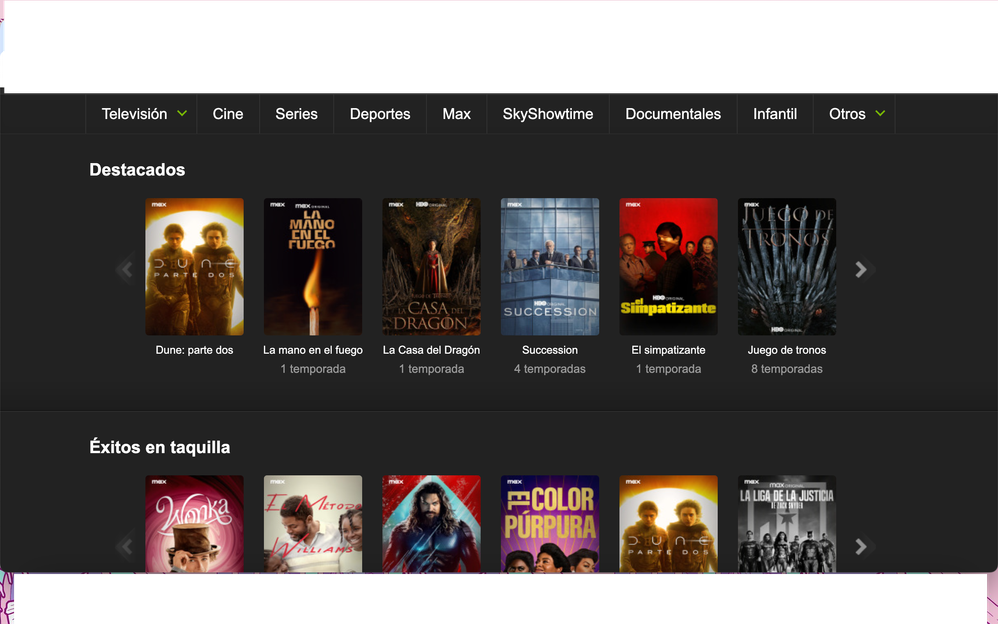 Esta es la pestaña de Max, para que veáis que si lo tengo activado