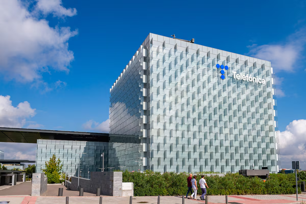 Sede de Telefónica en Madrid. ALBERTO GARDIN (SOPA IMAGES/ LIGHTROCKET/ GETTY)
