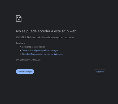 NO ACCEDE EL AMPLIFICADOR
