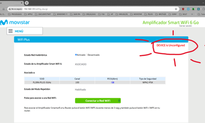 DEVICE is Unconfigured.