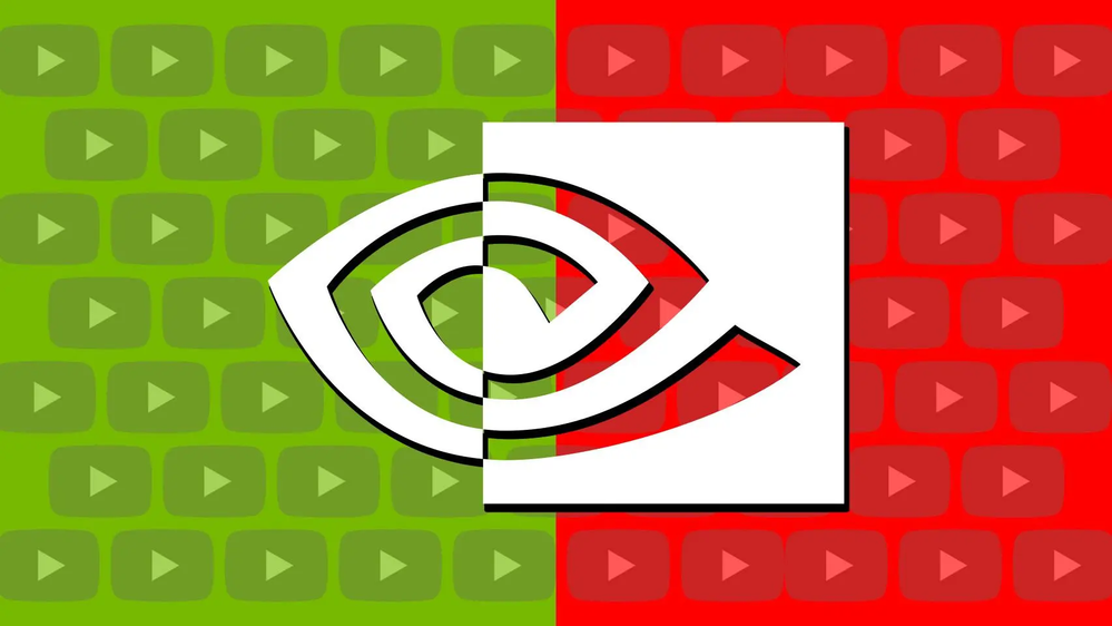 Fotomontaje con el logo de Nvidia y el de YouTube. Manuel Fernández  - Omicrono