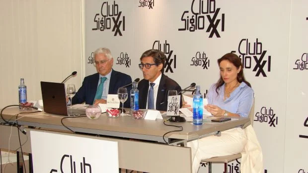 José María Álvarez-Pallete, en el Club Sigo XXI.