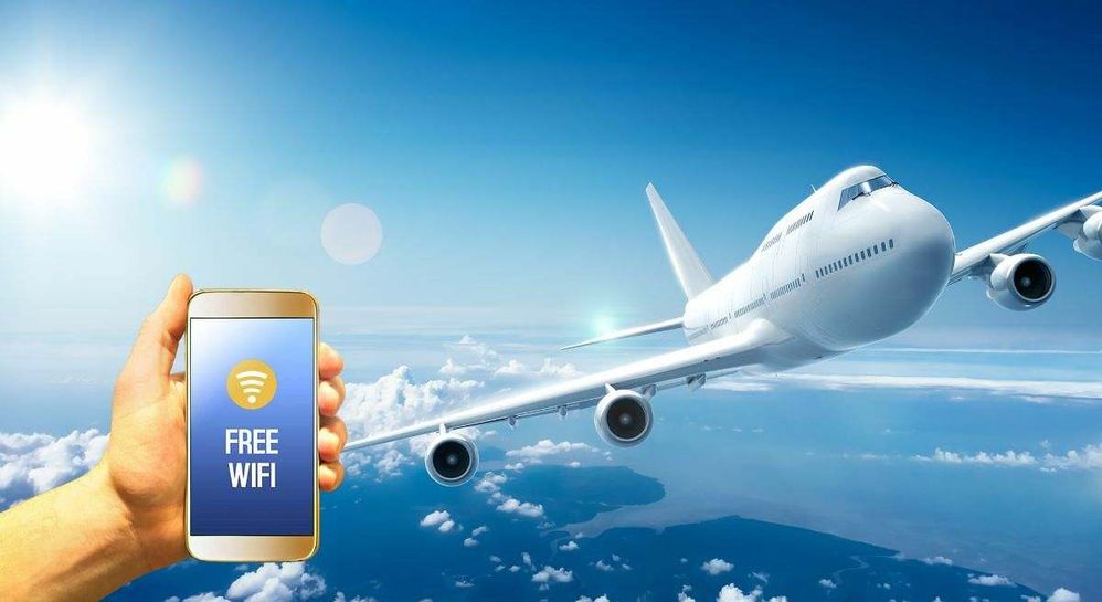 Aerolínea WiFi gratuito avión.jpg