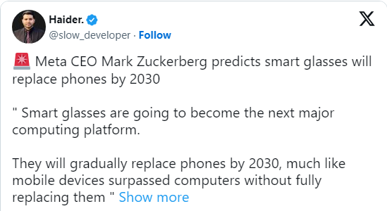 Mark Zuckerberg, desaparición smartphones 2030.png