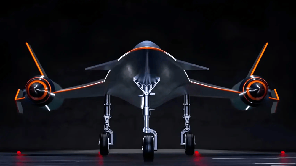 Diseño del avión supersónico Yunxing Lingkong Tianxing Technology  .  Omicrono