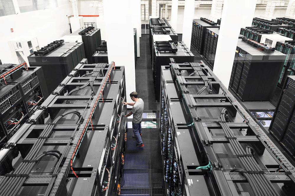 En la imagen, el supercomputador Marenostrum 5 del Centro Supercomputing de Barcelona. Massimiliano Minocri