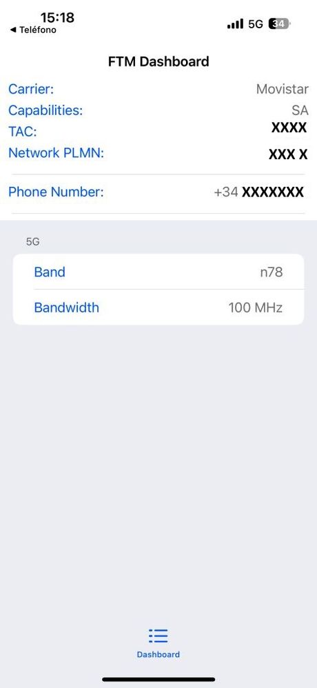 Conexión al 5G SA o 5G+