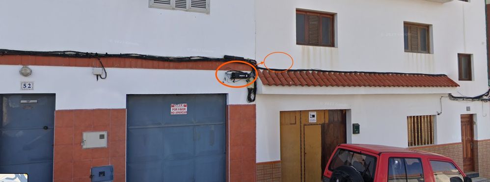 CTO en casa vecino y mi casa justo al lado