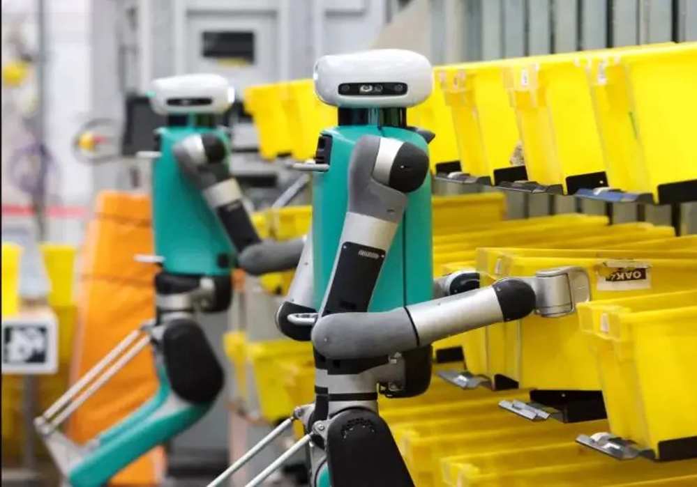 Robots empleados por Amazon en uno de sus centros logísticos. AMAZON