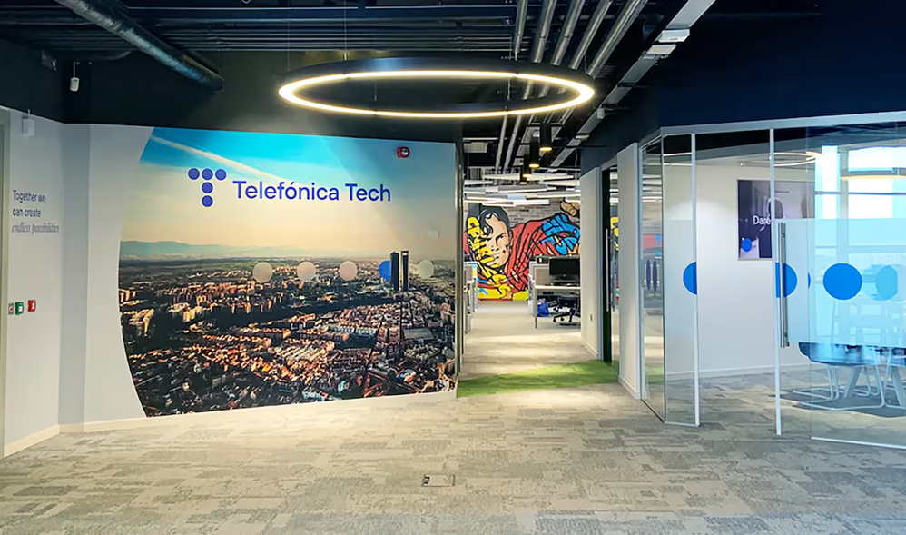 Oficinas Telefónica Tech en Belfast (irlanda).