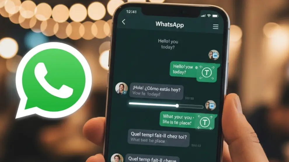 WhatsApp añade la traducción de mensajes a la app./ Gemini