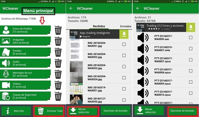 WCleaner movisfera movistar