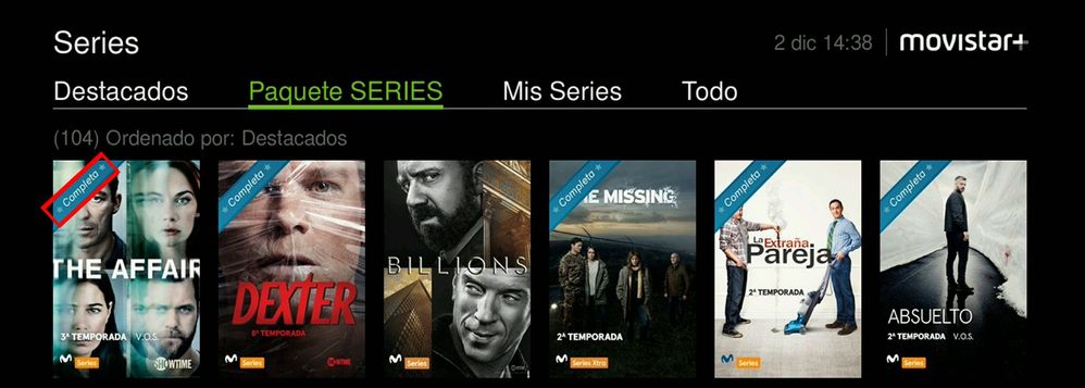 Movistar+ series Movisfera