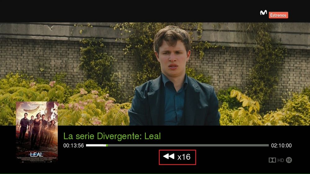 Control de directo Movistar