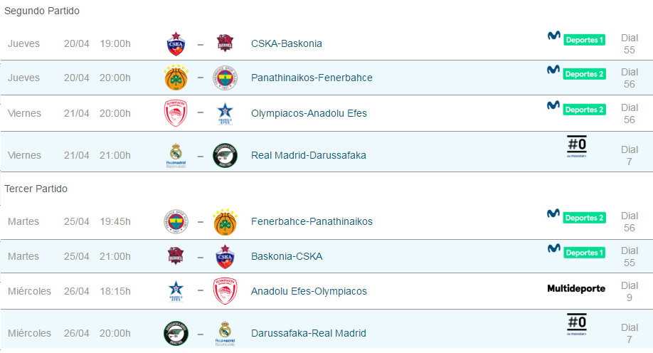 Horarios Euroliga. Alístate a la batalla por Europa   Movistar .png