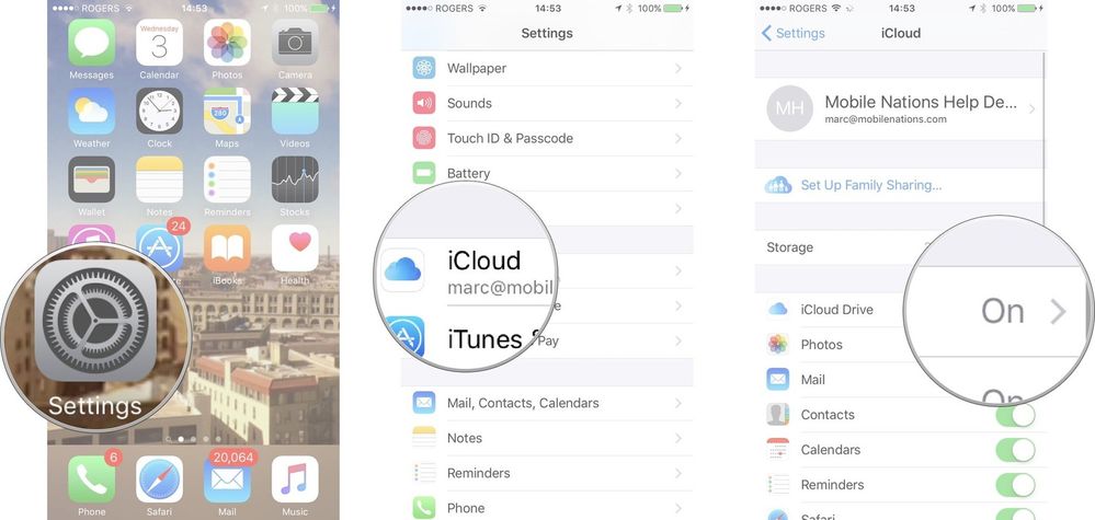 iCloud drive WhatsApp .jpg