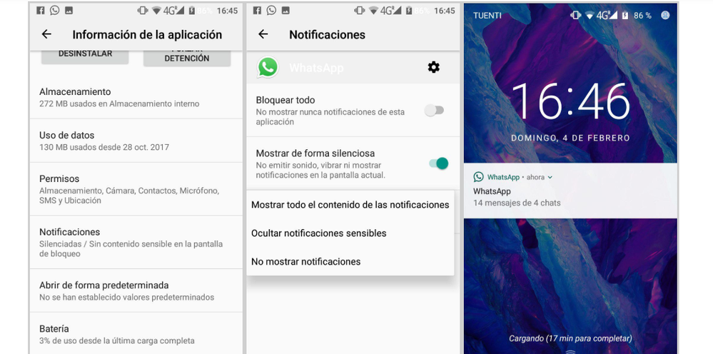 Gestionar notificaciones en pantalla de bloqueo.PNG