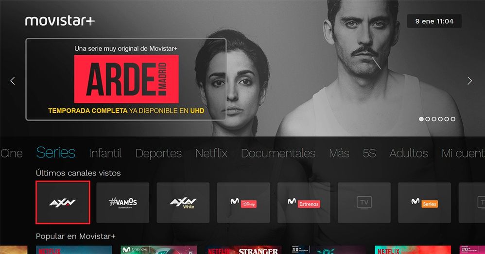 Menú Principal sobre SERIES.JPG