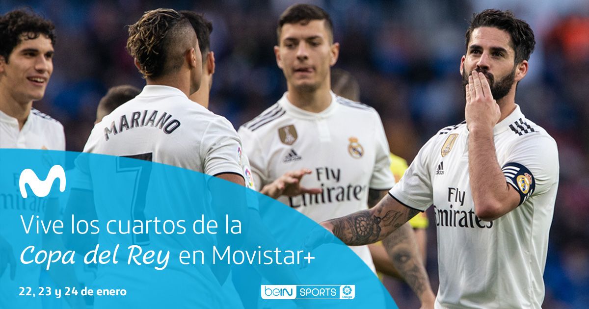 Partidos y horarios de cuartos de final de la Copa del Rey, en directo ...